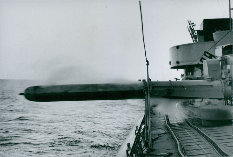 The destroyer Gavle - Vintage Photograph