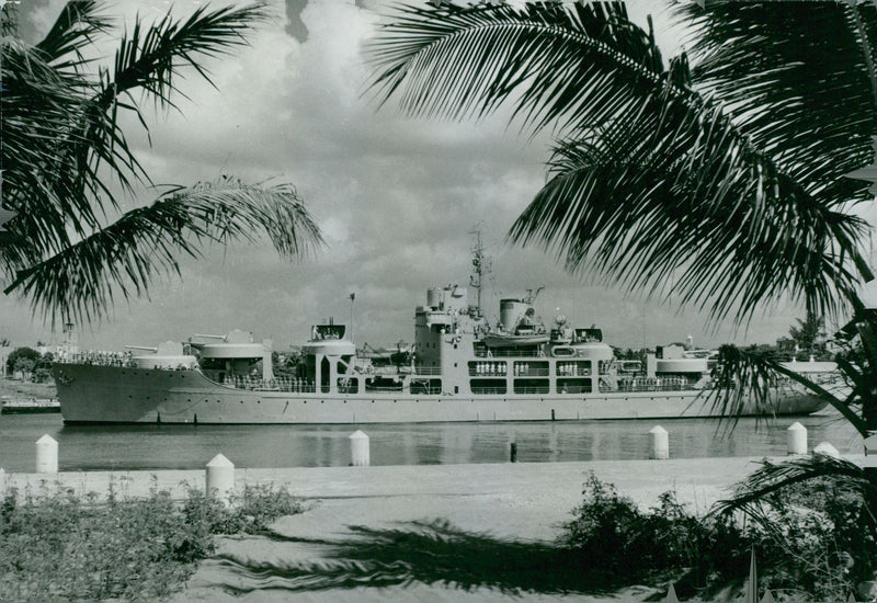 Ãlvsnabben visit in Santo Domingo - Vintage Photograph