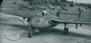 The first-built copy of the English-built plane "Vampire" - 6 June 1946 - Vintage Photograph