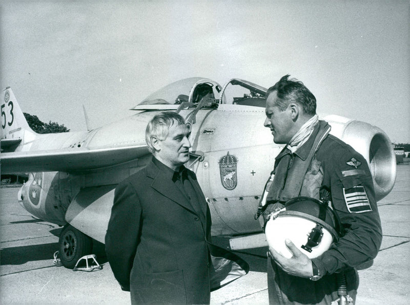 Swedish Military Aviation - Vintage Photograph