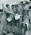 Swedish Military Air Defense The Flying Barrel j-29_s-29 - Vintage Photograph