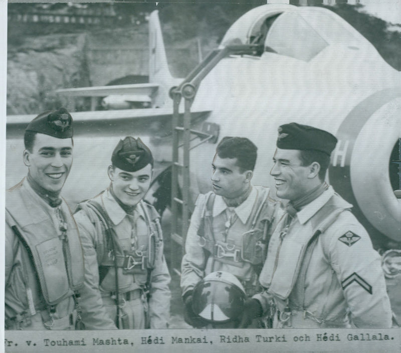 Swedish Military Air Defense The Flying Barrel j-29_s-29 - Vintage Photograph