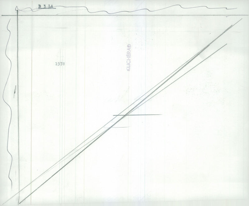 Picture Kiss on defense aircraft model B3LA - Vintage Photograph