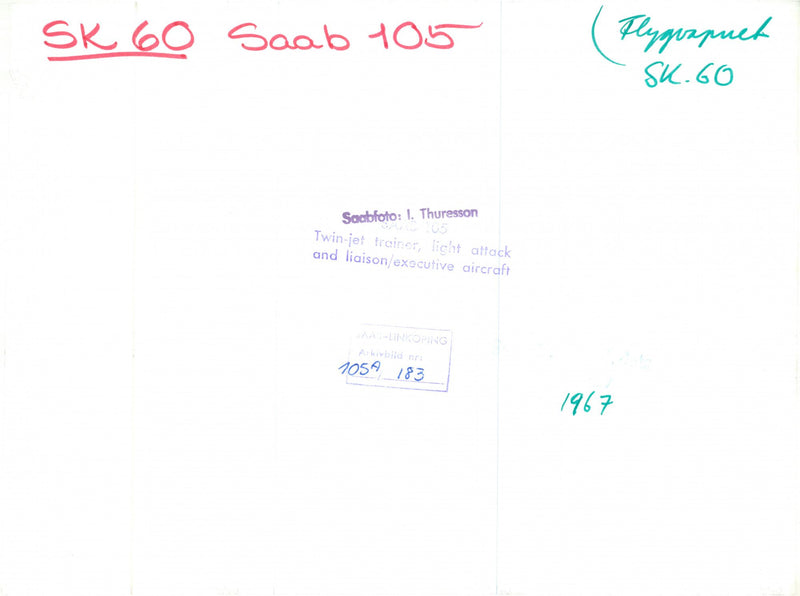 SK60 SAB105 - Vintage Photograph