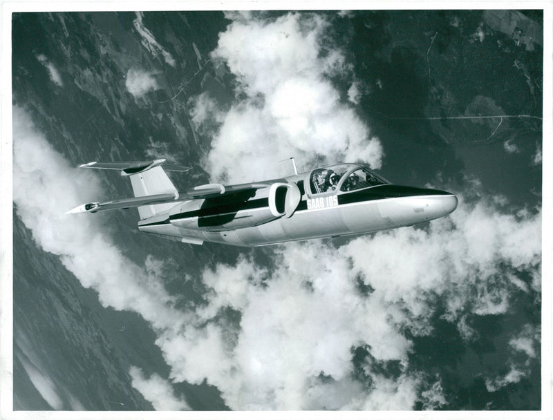 SAAB105 - Vintage Photograph