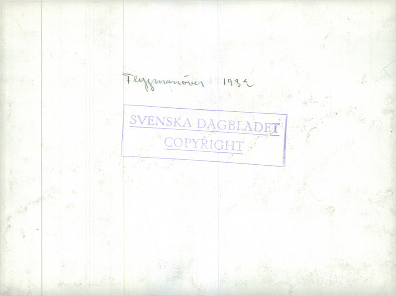 flight Control - Year 1939 - Vintage Photograph