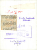 Swedish military air defense 1945-1947 - Vintage Photograph