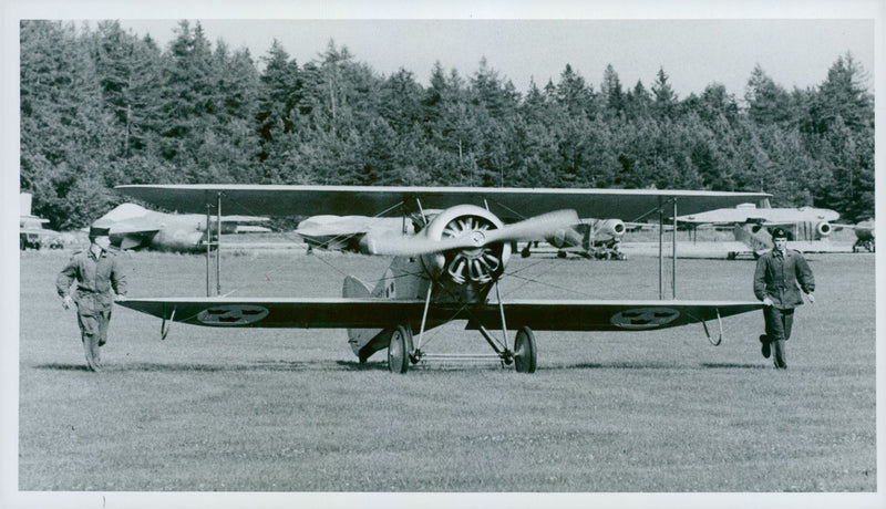 Ã1 Tummelisa during the flight day. - Vintage Photograph