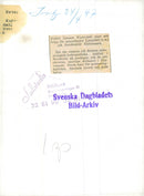 Swedish military air defense 1945-1947 - Vintage Photograph