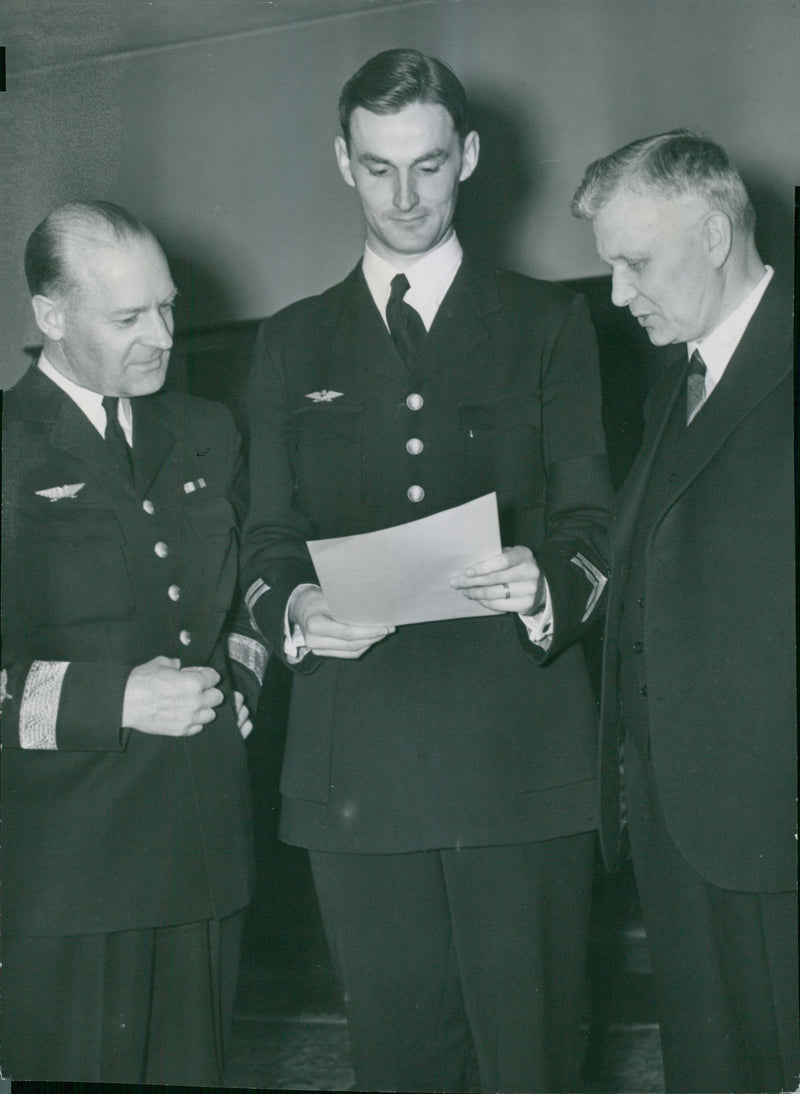 Swedish military air defense 1945-1947 - Vintage Photograph