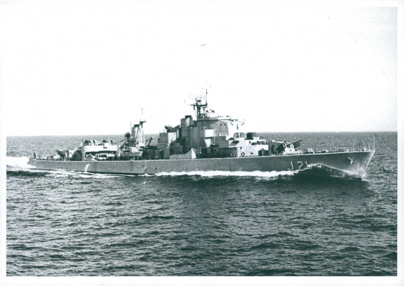 destroyer Sodermanland - Vintage Photograph