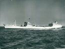 Rederi AB Clipper's tanker Atlantic Clipper at a tour in the Sound - Vintage Photograph