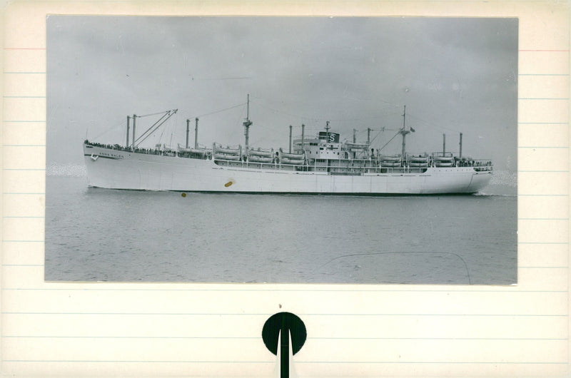 Ship Anna SalÃ©n - Year 1940 - Vintage Photograph