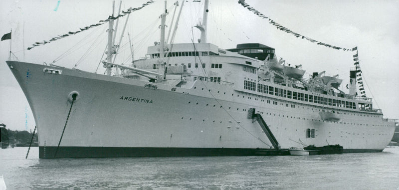 The vessel Argentina - Vintage Photograph