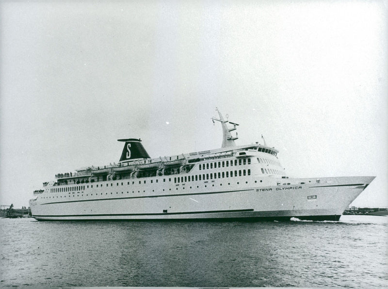 Vessel Stena Olympica - Vintage Photograph