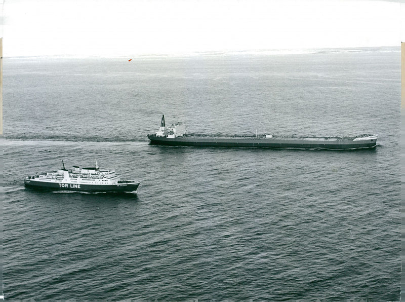 TT Sea Serpent in the Skagerrak - Vintage Photograph