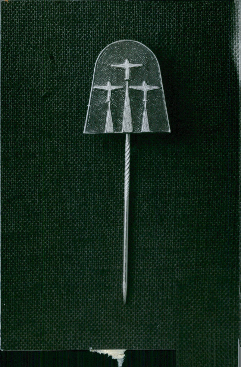 Svenska Flygares symbol - Year 1938 - Vintage Photograph