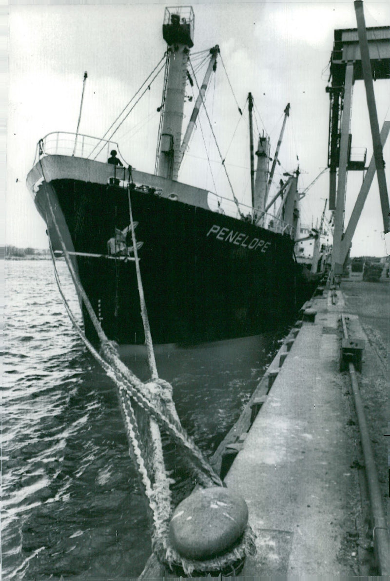 Drug ship Penelope - Vintage Photograph