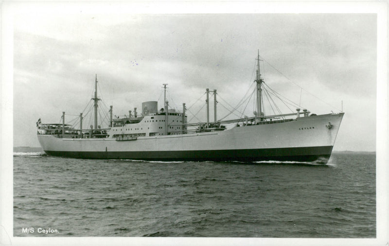 M / S Ceylon - Vintage Photograph