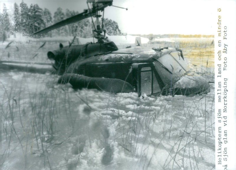 plane crash - Vintage Photograph
