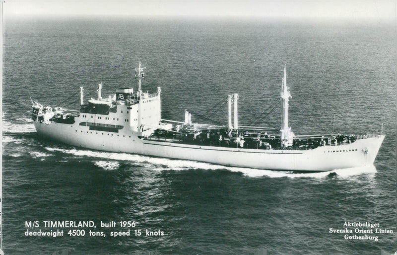 M / S Timmerland - Vintage Photograph