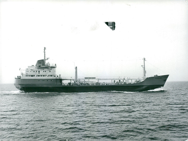 Tanker ship - Vintage Photograph
