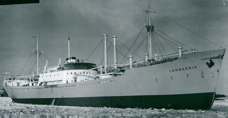 Vessel Lombardia - Vintage Photograph