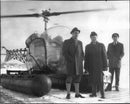 Veterinary Helicopter - Vintage Photograph