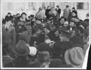 Kurt BjÃ¶rkvalls homecoming after Atlantic Flight - 14 October 1936 - Vintage Photograph
