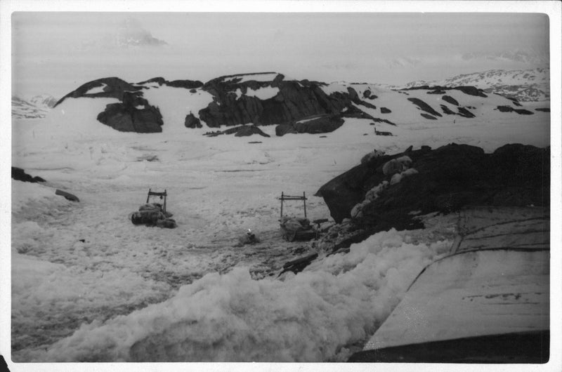 Ahrensbergs Greenland expedition 1931 - Vintage Photograph