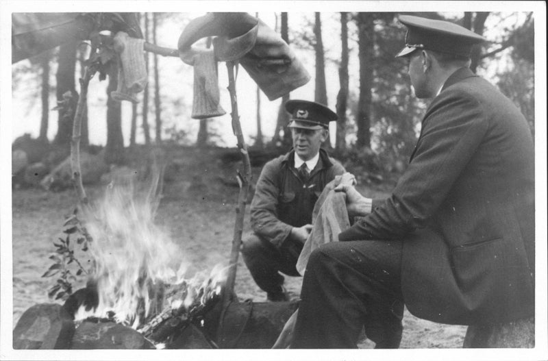 Ahrensbergs Greenland expedition 1931 - Vintage Photograph