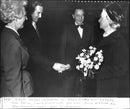 Princess Sibylla welcomed to the Red Cross annual meeting in Gothenburg Concert - Vintage Photograph