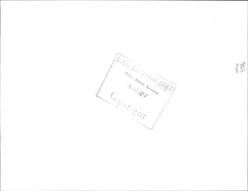 Cars on the highway in the rain - Vintage Photograph