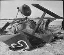 The great Vertolhelikopter was badly accused of the crash and three navy pilots appeared in the crash. - Vintage Photograph