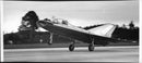 Samples of new experiments Swedish plane at SAAB. - Vintage Photograph