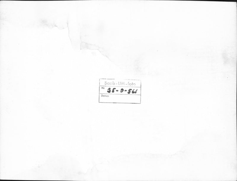 Production of Saab 210 - Vintage Photograph