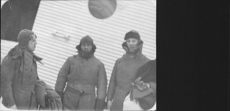 Swedish pilots - Year 1923 - Vintage Photograph