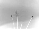 Four aircraft at flight show - Vintage Photograph