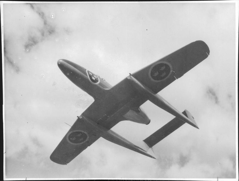 Swedish glygvapnets J 21st. - Vintage Photograph