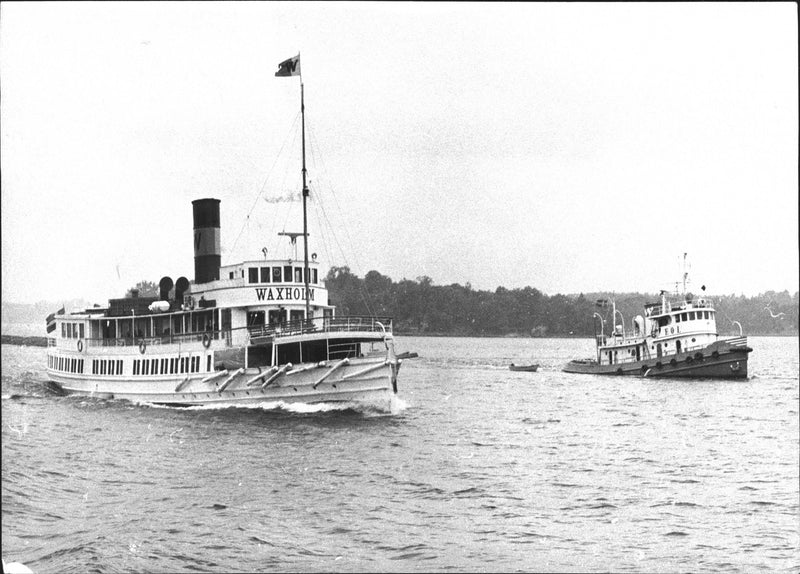 Waxholmsboat - Vintage Photograph