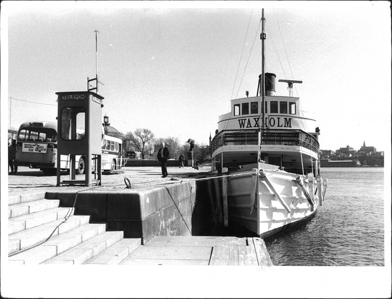 Waxholmsboat - Vintage Photograph