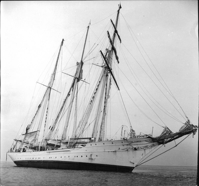 Flying Clipper - Vintage Photograph