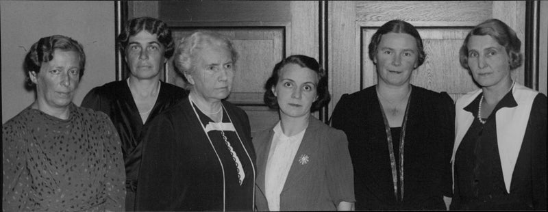 Right Women's Meeting at the Concert Hall - 7 September 1938 - Vintage Photograph