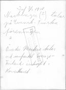 Colonel Mantele speak at the Society Sweden-Finnish autumn ceremony at the Stockholm Concert Hall - 7 March 1938 - Vintage Photograph