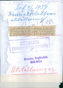 Patch with a patch dog at Kennel Club show - 4 June 1939 - Vintage Photograph