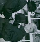 Finnish songwriter Muntra visits Sweden - 8 May 1941 - Vintage Photograph