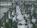 Pupils at the Sibelius Academy in Helsinki visit their colleagues at the School of Music - 20 May 1941 - Vintage Photograph