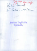 Red Cross at the Volvo Exhibition - 2 September 1944 - Vintage Photograph