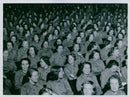 600 air protection of women present at the successful user meeting in the Concert Hall Great Hall - 5 January 1939 - Vintage Photograph