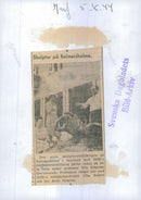 Landscape sculpture on Reimersholme associated with HSB's anniversary exhibition - 5 August 1944 - Vintage Photograph